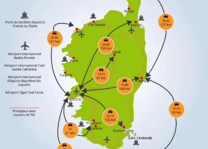 Διαμέρισμα Magnifique Duplex Vue Avec Clim Wifi Piscine A Pied Serra-di-Ferro (Corsica)